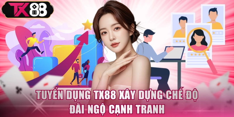 Tuyển dụng TX88 xây dựng chế độ đãi ngộ cạnh tranh